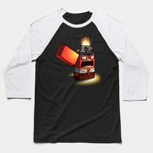 Angry lighter Baseball T-Shirt